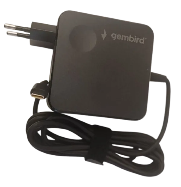 NPA-AC9D Gembird punjac za laptop 65W, kabl 2m USB-C, 5V/3A,9V/3A,12V/3A,15V/3A,20V/3.25A Slika 3