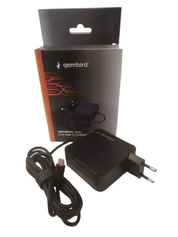 NPA-AC9D Gembird punjac za laptop 65W, kabl 2m USB-C, 5V/3A,9V/3A,12V/3A,15V/3A,20V/3.25A Slika 4