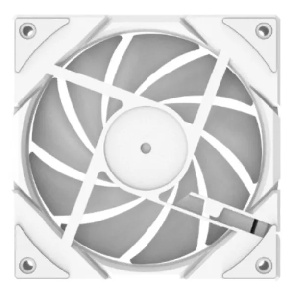 DeepCool CG580 FAN WH (BULK) Ventilator za kuciste 120x120x25mm ARGB, 1,300 RPM, White Slika 2