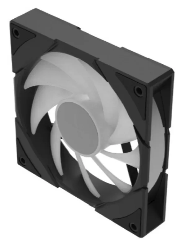 DeepCool CG580 FAN BK (BULK) Ventilator za kuciste 120x120x25mm ARGB, 1,300 RPM, Black Slika 4