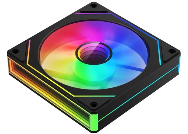 DeepCool CG530 FAN BK R (BULK) Ventilator za kuciste 120x120x25mm ARGB, 1,600 RPM,Black Reverzibilni Slika 4