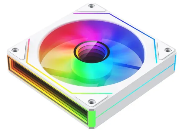 DeepCool CG530 FAN WH (BULK) Ventilator za kuciste 120x120x25mm ARGB, 1,600 RPM, White Slika 5