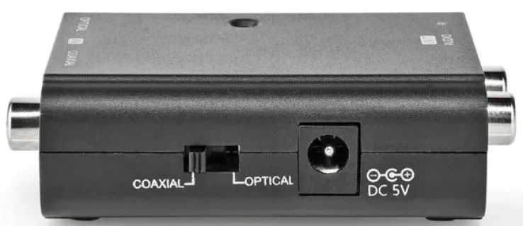 NEDIS ACON2509BK ,Digitalni audio konvertor, 2-smerni, 1x S/PDIF (RCA) zenski, 1x Toslink zenski, audio Slika 6