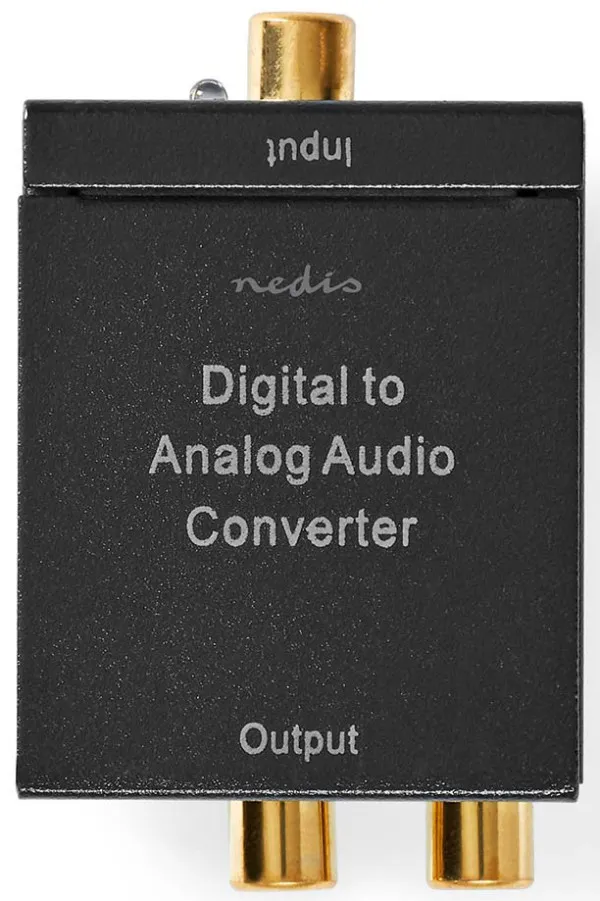 NEDIS ACON2510BK, Digital Audio Converter, 1-way, Audio, video, 1x Digital RCA,1x TosLink,output:1x 2xRCA Slika 10