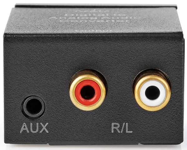 NEDIS ACON2510BK, Digital Audio Converter, 1-way, Audio, video, 1x Digital RCA,1x TosLink,output:1x 2xRCA Slika 4
