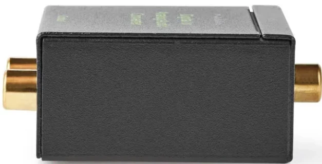 NEDIS ACON2510BK, Digital Audio Converter, 1-way, Audio, video, 1x Digital RCA,1x TosLink,output:1x 2xRCA Slika 3