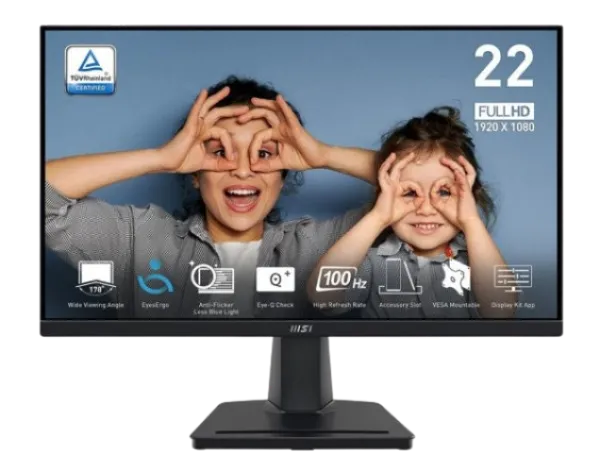 Monitor 22 MSI PRO MP225V FHD VA 100Hz 1 ms HDMI/VGA Slika 4