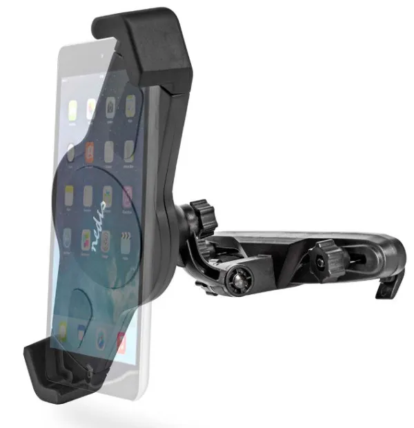 NEDIS TCMT300BK Podesivi nosac za tablet u automobilu, max 12inca, za prozor i naslon za glavu u vozilu Slika 4