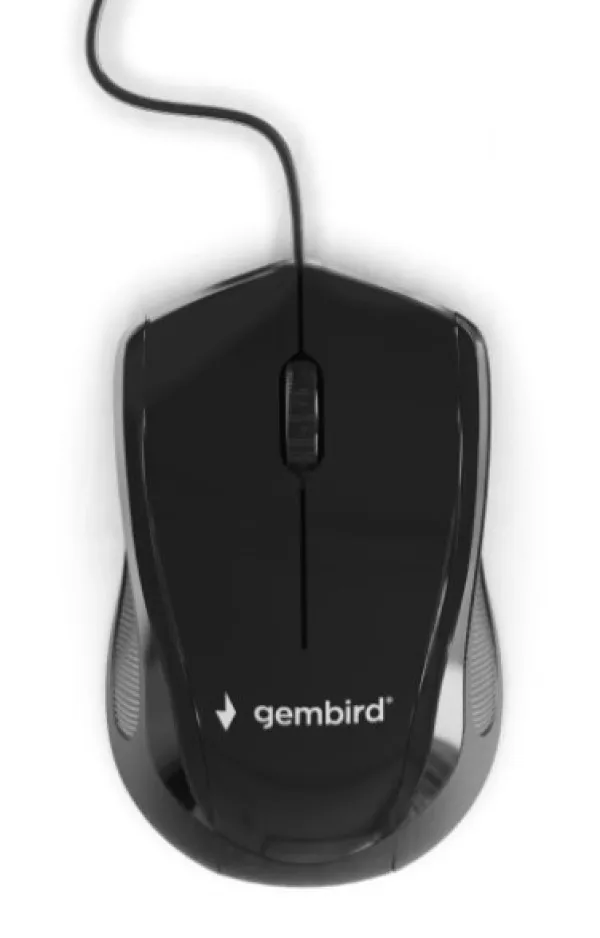 MUS-3B-02 ** Gembird Opticki mis 1000Dpi 3-button black 105mm USB (237) Slika 5