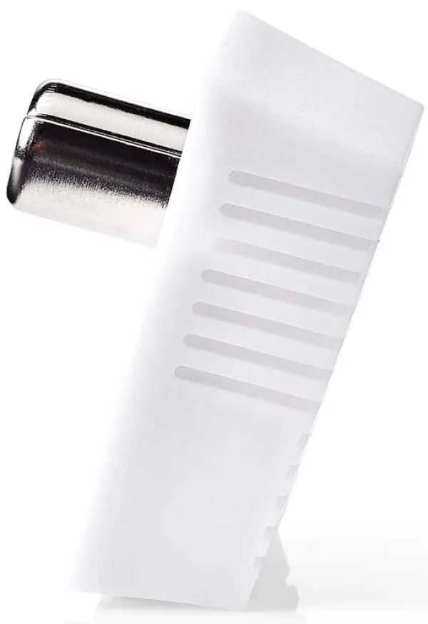 NEDIS CSGB40900WT, IEC (koaksijalni) konektor,Ugaoni,Muški,75 oma,Preènik kabl. ulaza: 7,0 mm,Beli,1kom Slika 3