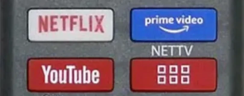 NEDIS TVRC45HIBK Univerzalni daljinski upravljac za Hisense Amazon Prime/Disney+/Netflix/ Rakuten Slika 2