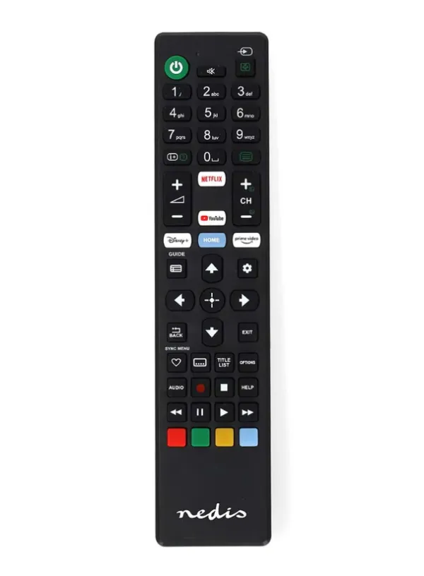 NEDIS TVRC45SOBK Univerzalni daljinski upravljac za Sony,Amazon Prime/Disney+/Netflix/YouTube Slika 3