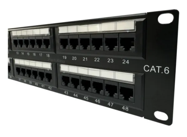 Patchcord kabal panel UTP 6, 48 2 bloka, 2U Slika 1