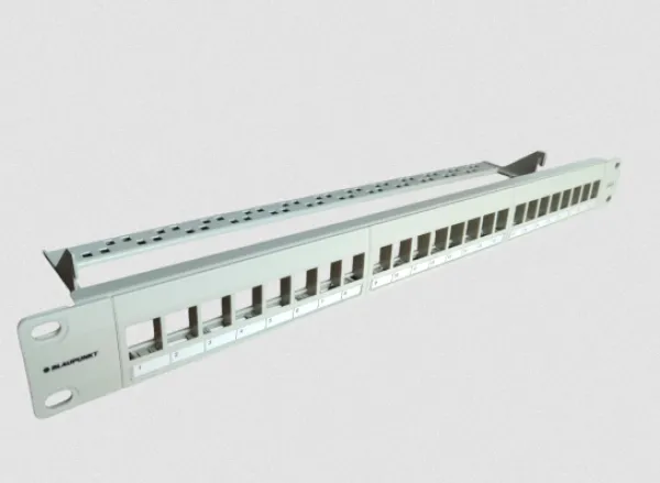 Patch panel Blaupunkt 19in 24 portni za modulare Slika 3