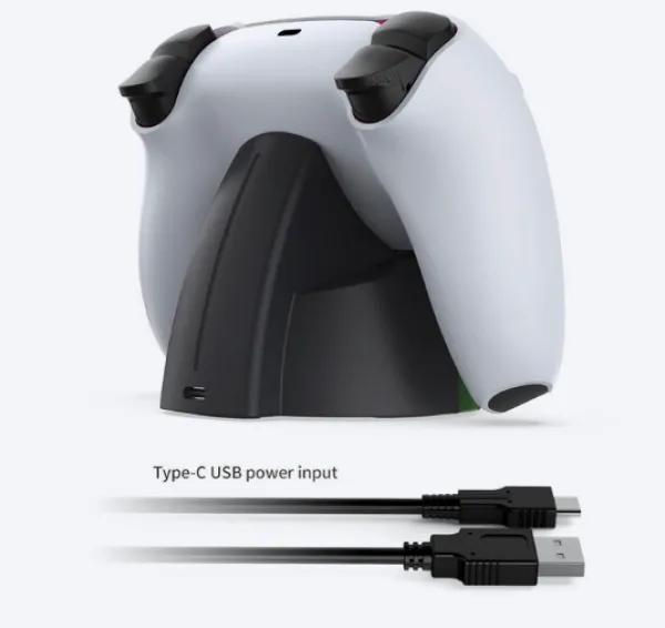 Dobe TP5-3510 stalak za PS5 kontolera zeleni Slika 3