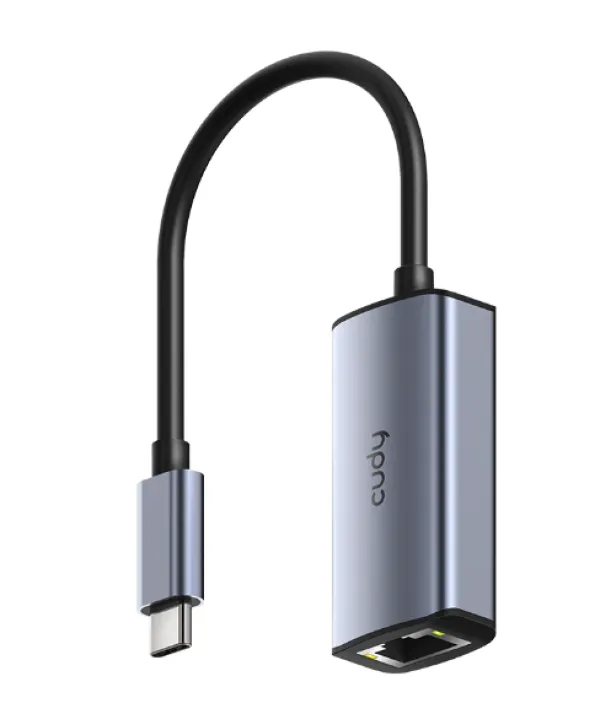 Cudy UE25C, USB-C adapter za Ethernet od 2.5 Gbps, 10/100/1000/2500 Mbps Slika 5