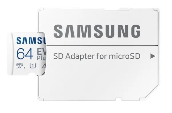 SAMSUNG Memorijska kartica EVO PLUS MicroSD Card 64GB + Adapter MB-MC64SA Slika 2