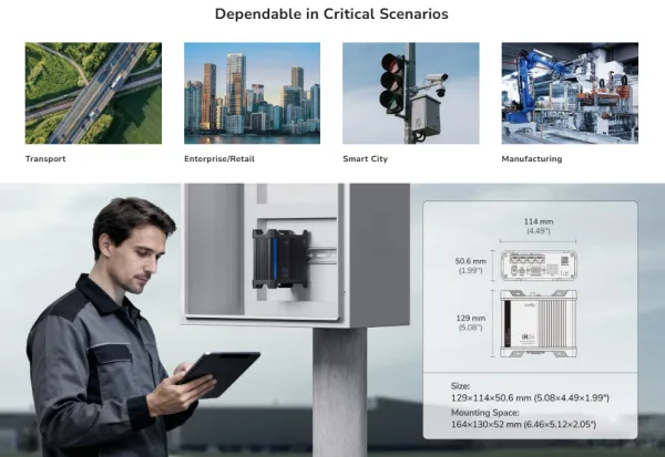 Cudy IR04_EU,4G LTE Cat 4 N300 Industrial Wi-Fi Router,4G Cat. 4 with Max 150 Mbps DL,300 Mbps Wi-Fi Slika 8