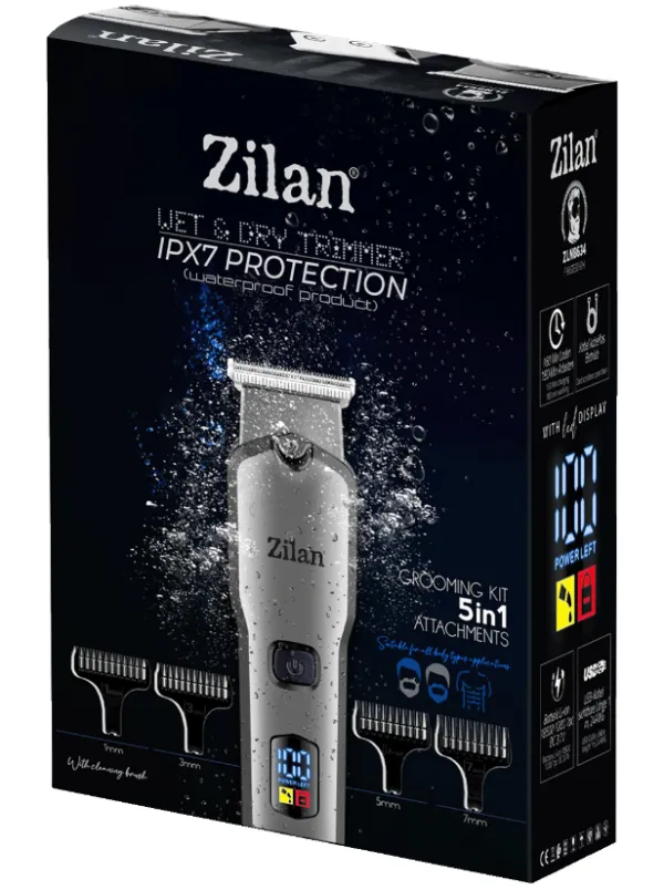 Zilan ZLN8634 Poseidon Aparat za šišanje, 5u1, IPX7 Slika 5