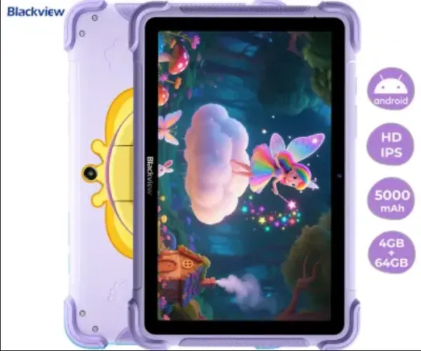 Tablet 8.68 Blackview LINK 1 Kids 800x1340 HD+ IPS 4GB/64GB/5MP-8MP/Puprle Slika 2