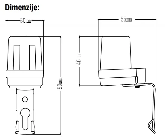 Foto relej (sumrak prekidac), 230V/6A, PROSTO Slika 5