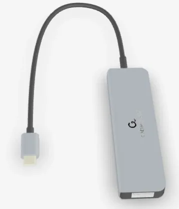 UHB-CM-CRU3P1U2P2-01 Gembird USB Type-C 3-portni USB hub (USB 3.1 + USB 2.0) sa citacem kartica Slika 2