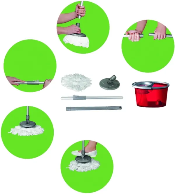 Zilan ZLN1389/PL  Mop set za cišcenje podova,ljubicasta Slika 3