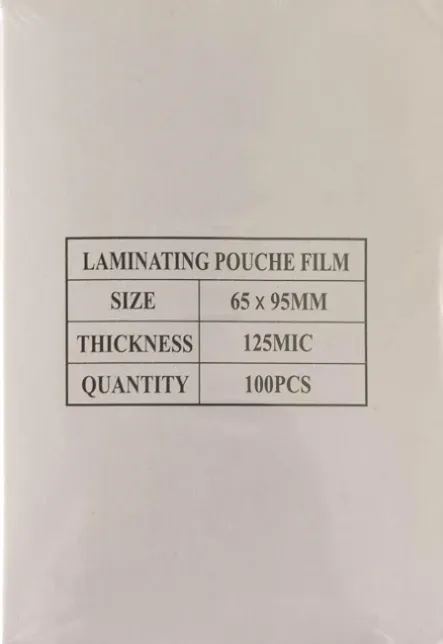 OSTALI Folija za plastifikaciju 65x95 125 mikrona (papir za laminaciju) 100 listova Slika 2