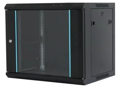 MAXPRO LINE Rack orman nazidni, 6U, 600x450, staklena vrata Slika 1