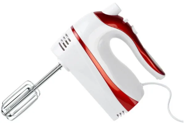 Voltz rucni mikser OV51110A 500W belo crveni PREMIUM,5 brzina,turbo funkcija Slika 6