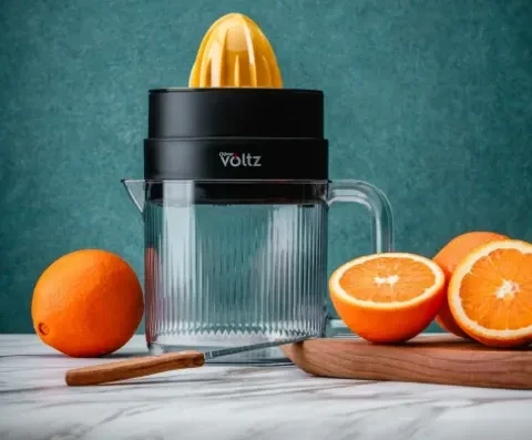 OLIVER VOLTZ aparat za cedjenje citrusa OV51164A 30W,1.2l, crna / narandžasta Slika 4