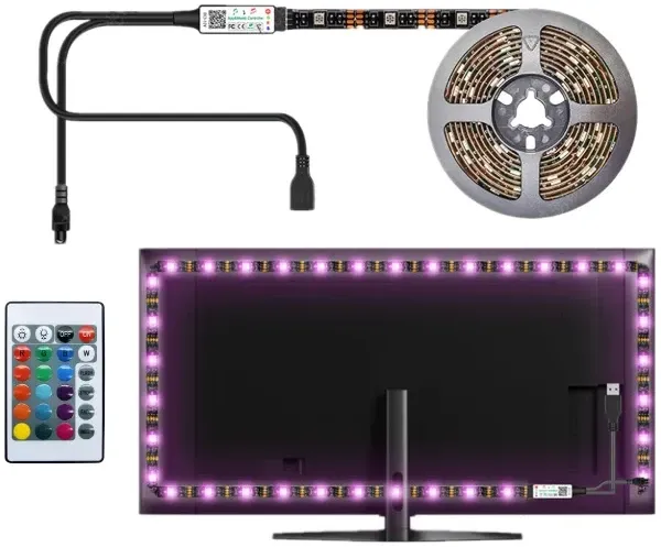 Prosto Set RGB LED traka 3m,5V,IP20 Slika 2