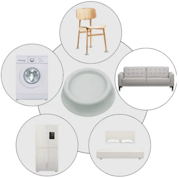 SUPERIOR ELECTRONICS SUPSLG001 Antivibracijske nogice za mašinu za pranje veša, set 4 kom. Slika 4