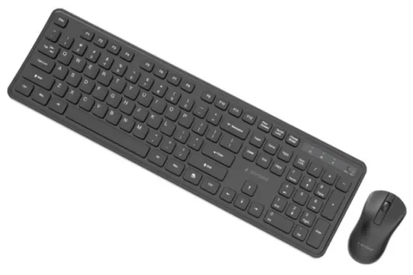 KBS-WPS-01 Gembird Slim Pro Business bežièni desktop set, crna, US raspored Slika 5