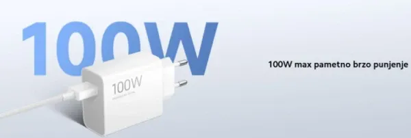 Xiaomi 100W Charging Combo (Type-A) EU USB-A adapter + kabl Tip-A to Tip-C Slika 3