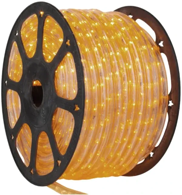Svetlece LED crevo,36LED/m,13mm,2.45W,230V,IP44,zuto Slika 3