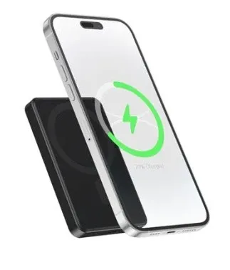 PB05-WPC15M-01 Gembird 15 W magnetni bežièni prenosni punjaè, 5000 mAh, crni Slika 5