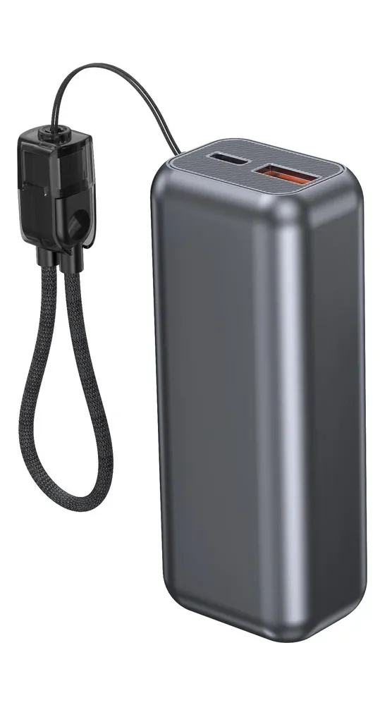 PB10-PD20-LCD-02 Gembird 20W Kompaktna baterija za brzo punjenje sa LCD ekranom, 10000 mAh Slika 2