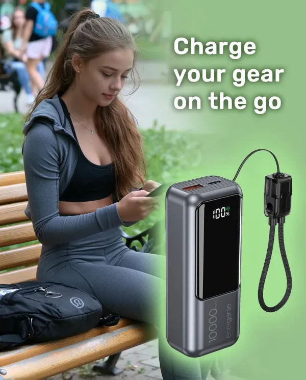 PB10-PD20-LCD-02 Gembird 20W Kompaktna baterija za brzo punjenje sa LCD ekranom, 10000 mAh Slika 4