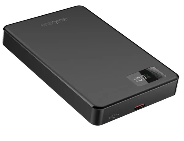 PB10-WPC15M-LCD-01 Gembird 15 W magnetni bežièni prenosni punjaè LCD, 10000 mAh, crni Slika 7