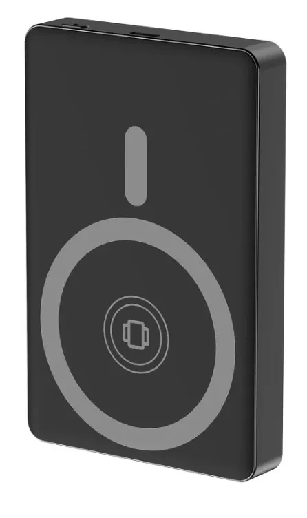 PB10-WPC15M-LCD-01 Gembird 15 W magnetni bežièni prenosni punjaè LCD, 10000 mAh, crni Slika 3