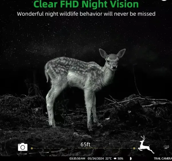 GEMBIRD CAM-32MP-HUNTING-RD4019G GMB trail cam 4G 32MP with SIM,smartphone compatible,fotografisanje prirode Slika 4