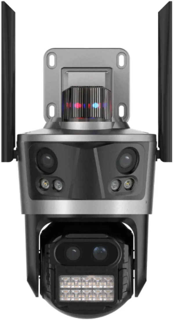 GEMBIRD CAM-IP9MP-EP12 Rezolucija: 9 MP (3 MP + 3 MP + 3 MP) Objektivi: 3 × 3,6 mm Slika 3