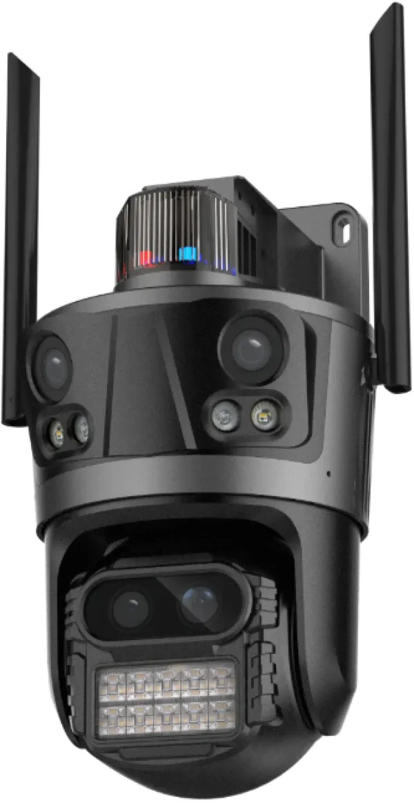 GEMBIRD CAM-IP9MP-EP12 Rezolucija: 9 MP (3 MP + 3 MP + 3 MP) Objektivi: 3 × 3,6 mm Slika 4