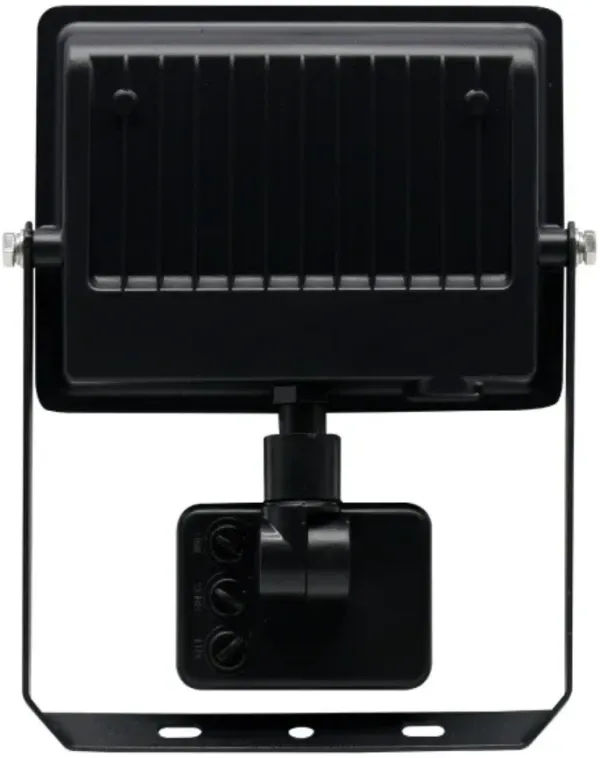 PROSTO LED reflektor sa PIR senzorom 30W 6500K,2500lm,metal,crna Slika 3