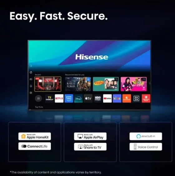 TV HISENSE 43 inca 43E6ST QLED 4K UHD Smart televizor Slika 8