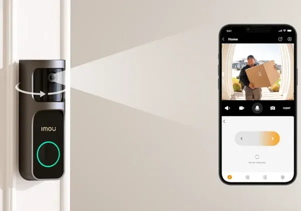 Imou 3MP Wi-Fi Doorbell 2S Kit 2K QHD 5000mAh rechargable Slika 2