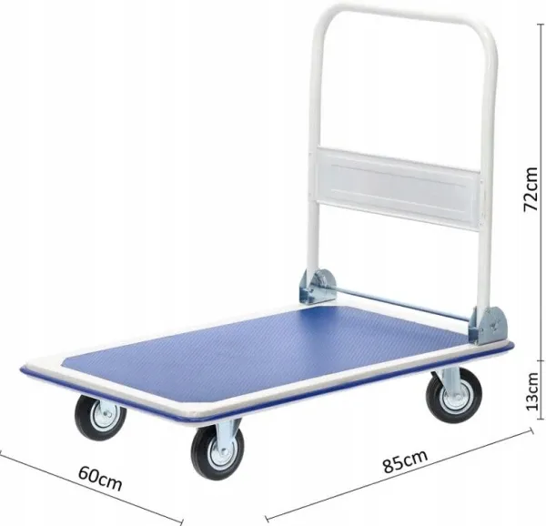 CHOMIK Transportna kolica nosivosti 300 KG Slika 2