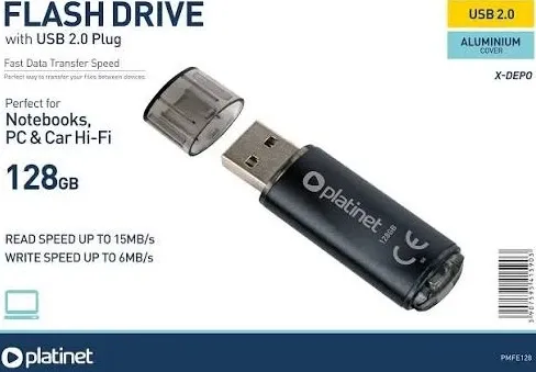 Platinet USB PMFE128 128GB X-Depo 2.0 Slika 1