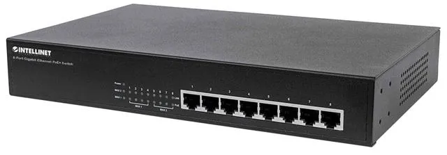 Intellinet 8-Port Gb PoE+ 140W Neupr- Slika 1